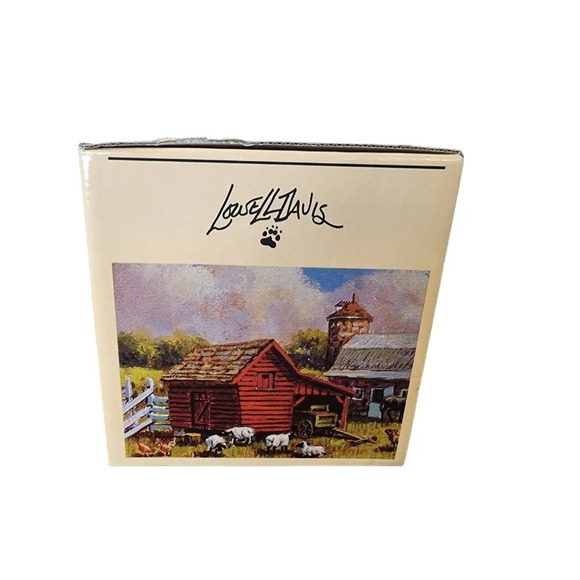 1989 Lowell Davis BFA Schmid Figurine Sun Worshippers Cats on Porch 1773/5000 - Picture 16 of 16